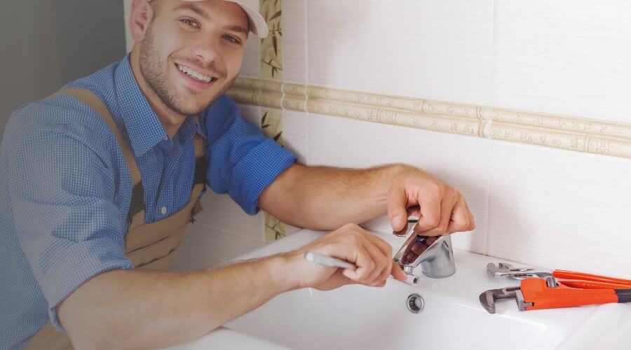 Faucet cartridge replacement in Tewksbury, MA